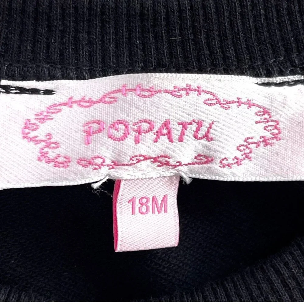 Popatu Floral Embroidery Tulle Dress NWT Size 18M